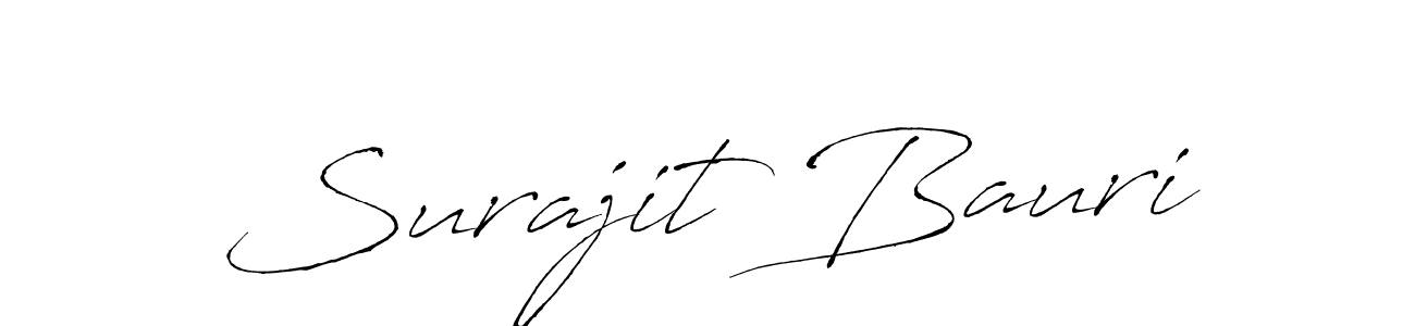 Make a beautiful signature design for name Surajit Bauri. Use this online signature maker to create a handwritten signature for free. Surajit Bauri signature style 6 images and pictures png