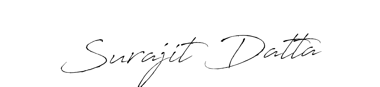 Surajit Datta stylish signature style. Best Handwritten Sign (Antro_Vectra) for my name. Handwritten Signature Collection Ideas for my name Surajit Datta. Surajit Datta signature style 6 images and pictures png