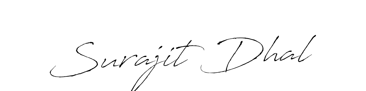 How to make Surajit Dhal signature? Antro_Vectra is a professional autograph style. Create handwritten signature for Surajit Dhal name. Surajit Dhal signature style 6 images and pictures png