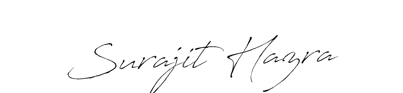 Use a signature maker to create a handwritten signature online. With this signature software, you can design (Antro_Vectra) your own signature for name Surajit Hazra. Surajit Hazra signature style 6 images and pictures png