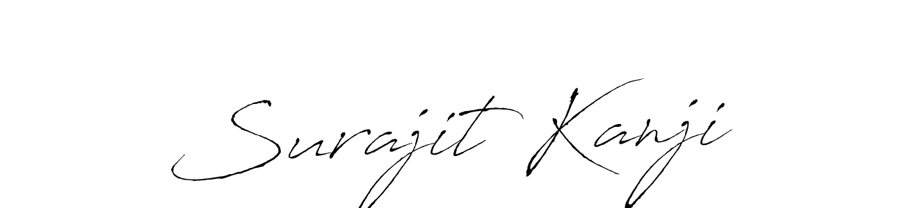 Use a signature maker to create a handwritten signature online. With this signature software, you can design (Antro_Vectra) your own signature for name Surajit Kanji. Surajit Kanji signature style 6 images and pictures png