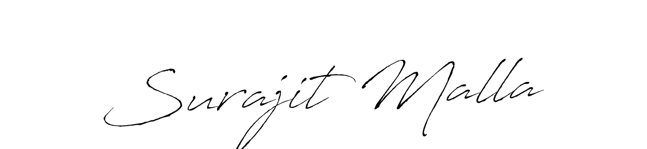 Make a beautiful signature design for name Surajit Malla. Use this online signature maker to create a handwritten signature for free. Surajit Malla signature style 6 images and pictures png