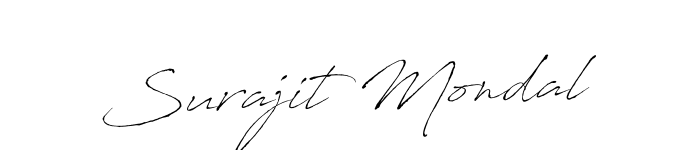 Also we have Surajit Mondal name is the best signature style. Create professional handwritten signature collection using Antro_Vectra autograph style. Surajit Mondal signature style 6 images and pictures png