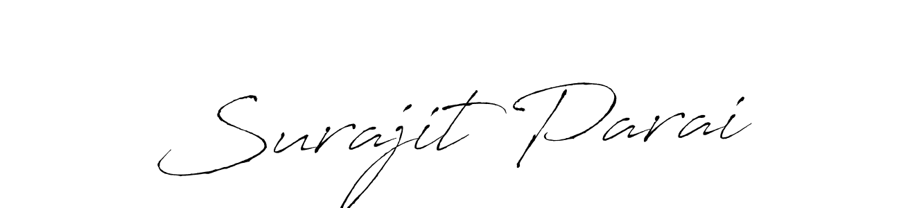 How to Draw Surajit Parai signature style? Antro_Vectra is a latest design signature styles for name Surajit Parai. Surajit Parai signature style 6 images and pictures png