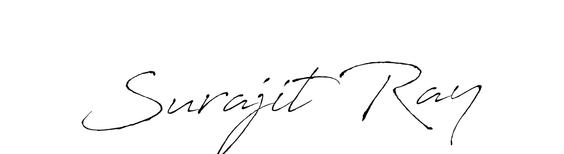 How to make Surajit Ray signature? Antro_Vectra is a professional autograph style. Create handwritten signature for Surajit Ray name. Surajit Ray signature style 6 images and pictures png
