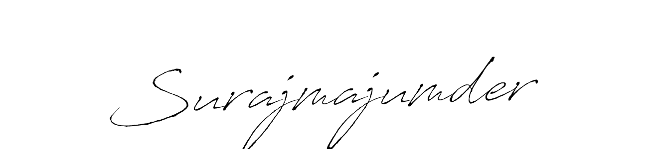 Create a beautiful signature design for name Surajmajumder. With this signature (Antro_Vectra) fonts, you can make a handwritten signature for free. Surajmajumder signature style 6 images and pictures png