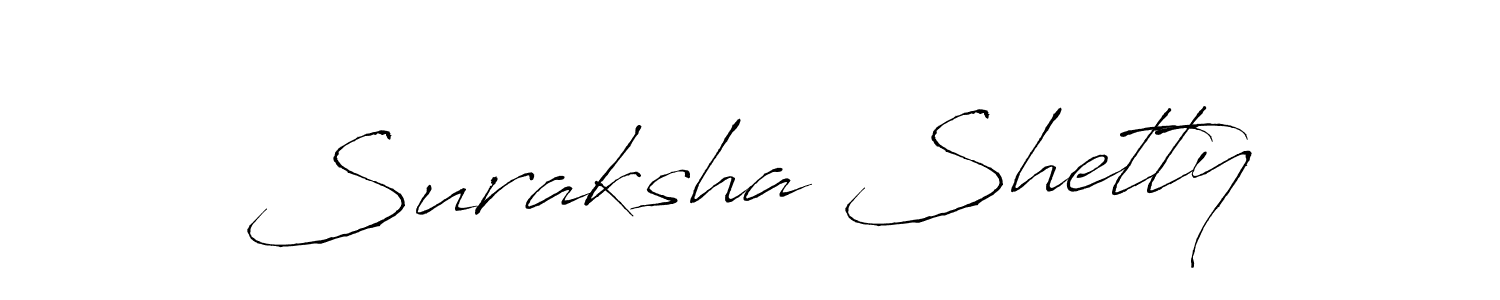 Also You can easily find your signature by using the search form. We will create Suraksha Shetty name handwritten signature images for you free of cost using Antro_Vectra sign style. Suraksha Shetty signature style 6 images and pictures png