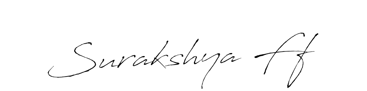 Make a beautiful signature design for name Surakshya Ff. Use this online signature maker to create a handwritten signature for free. Surakshya Ff signature style 6 images and pictures png