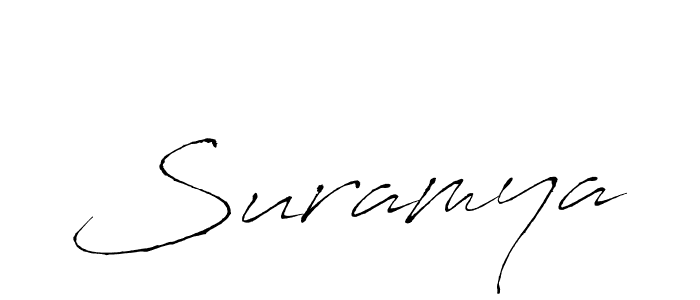 How to make Suramya name signature. Use Antro_Vectra style for creating short signs online. This is the latest handwritten sign. Suramya signature style 6 images and pictures png