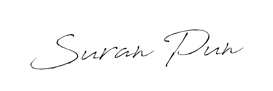 if you are searching for the best signature style for your name Suran Pun. so please give up your signature search. here we have designed multiple signature styles  using Antro_Vectra. Suran Pun signature style 6 images and pictures png