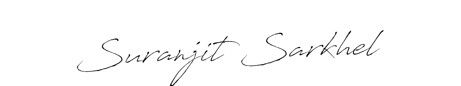 It looks lik you need a new signature style for name Suranjit Sarkhel. Design unique handwritten (Antro_Vectra) signature with our free signature maker in just a few clicks. Suranjit Sarkhel signature style 6 images and pictures png