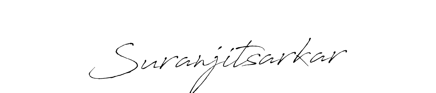 Use a signature maker to create a handwritten signature online. With this signature software, you can design (Antro_Vectra) your own signature for name Suranjitsarkar. Suranjitsarkar signature style 6 images and pictures png