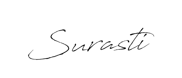 Create a beautiful signature design for name Surasti. With this signature (Antro_Vectra) fonts, you can make a handwritten signature for free. Surasti signature style 6 images and pictures png