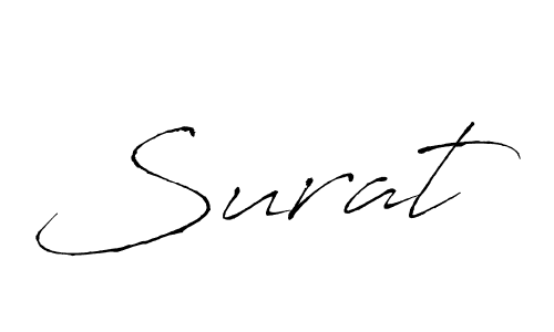 Also You can easily find your signature by using the search form. We will create Surat name handwritten signature images for you free of cost using Antro_Vectra sign style. Surat signature style 6 images and pictures png