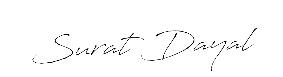 It looks lik you need a new signature style for name Surat Dayal. Design unique handwritten (Antro_Vectra) signature with our free signature maker in just a few clicks. Surat Dayal signature style 6 images and pictures png