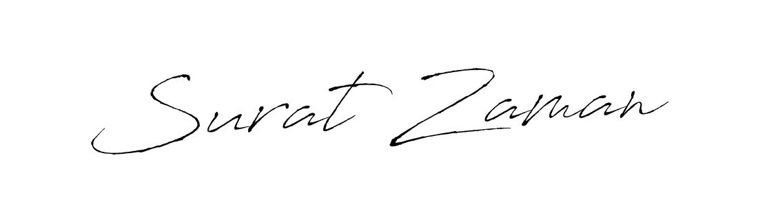 Use a signature maker to create a handwritten signature online. With this signature software, you can design (Antro_Vectra) your own signature for name Surat Zaman. Surat Zaman signature style 6 images and pictures png