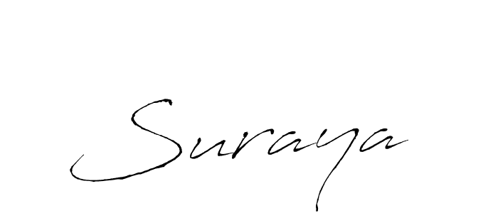 Also we have Suraya  name is the best signature style. Create professional handwritten signature collection using Antro_Vectra autograph style. Suraya  signature style 6 images and pictures png