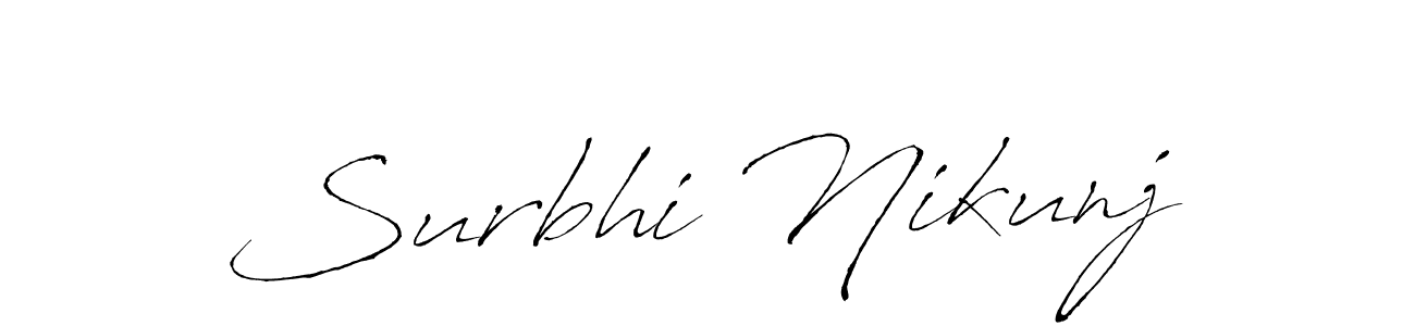 The best way (Antro_Vectra) to make a short signature is to pick only two or three words in your name. The name Surbhi Nikunj include a total of six letters. For converting this name. Surbhi Nikunj signature style 6 images and pictures png