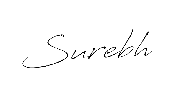 It looks lik you need a new signature style for name Surebh. Design unique handwritten (Antro_Vectra) signature with our free signature maker in just a few clicks. Surebh signature style 6 images and pictures png