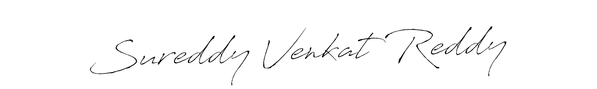 Also we have Sureddy Venkat Reddy name is the best signature style. Create professional handwritten signature collection using Antro_Vectra autograph style. Sureddy Venkat Reddy signature style 6 images and pictures png