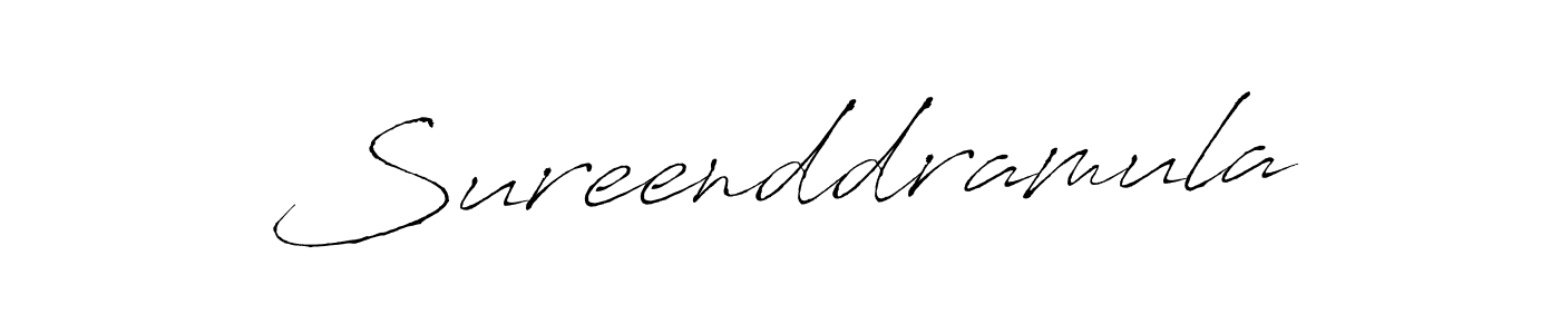 Make a beautiful signature design for name Sureenddramula. Use this online signature maker to create a handwritten signature for free. Sureenddramula signature style 6 images and pictures png