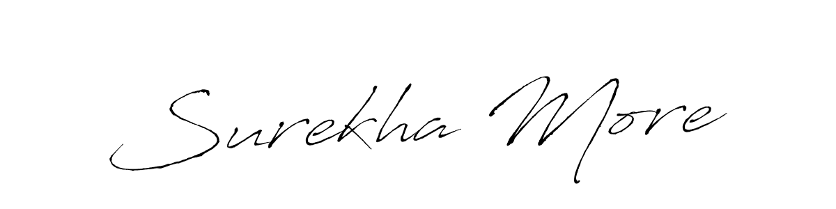 How to Draw Surekha More signature style? Antro_Vectra is a latest design signature styles for name Surekha More. Surekha More signature style 6 images and pictures png