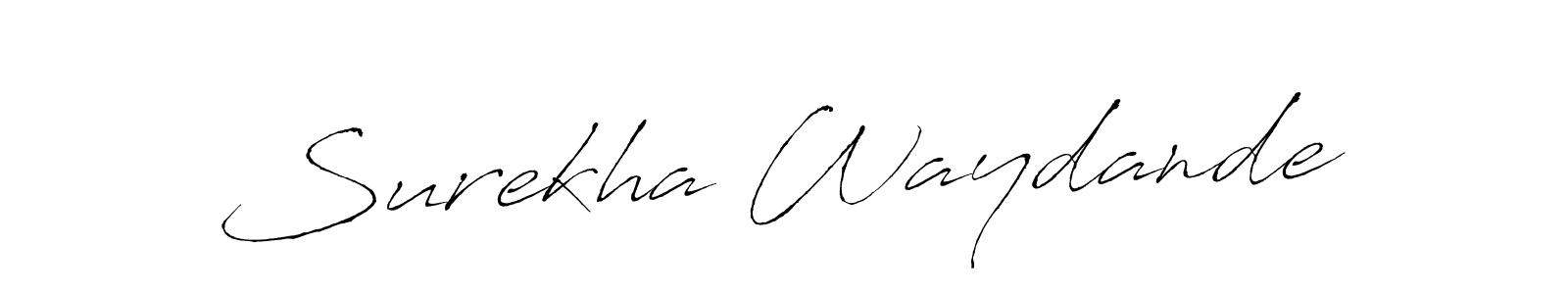 Similarly Antro_Vectra is the best handwritten signature design. Signature creator online .You can use it as an online autograph creator for name Surekha Waydande. Surekha Waydande signature style 6 images and pictures png