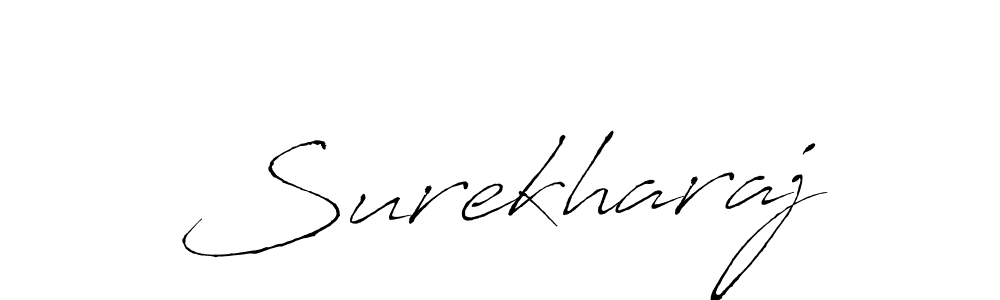 Create a beautiful signature design for name Surekharaj. With this signature (Antro_Vectra) fonts, you can make a handwritten signature for free. Surekharaj signature style 6 images and pictures png