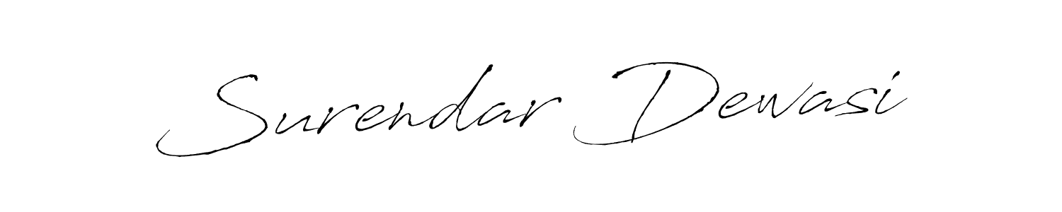Make a short Surendar Dewasi signature style. Manage your documents anywhere anytime using Antro_Vectra. Create and add eSignatures, submit forms, share and send files easily. Surendar Dewasi signature style 6 images and pictures png