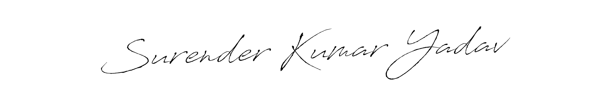 This is the best signature style for the Surender Kumar Yadav name. Also you like these signature font (Antro_Vectra). Mix name signature. Surender Kumar Yadav signature style 6 images and pictures png