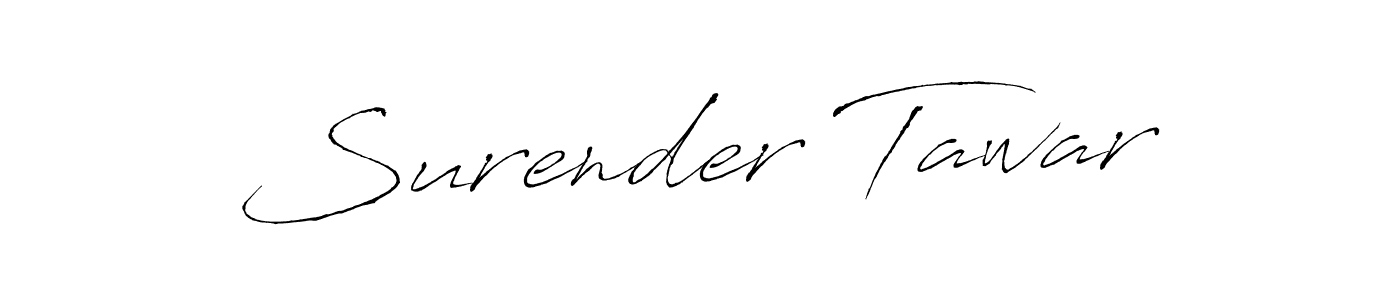 It looks lik you need a new signature style for name Surender Tawar. Design unique handwritten (Antro_Vectra) signature with our free signature maker in just a few clicks. Surender Tawar signature style 6 images and pictures png