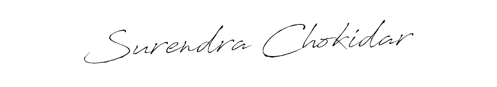 This is the best signature style for the Surendra Chokidar name. Also you like these signature font (Antro_Vectra). Mix name signature. Surendra Chokidar signature style 6 images and pictures png