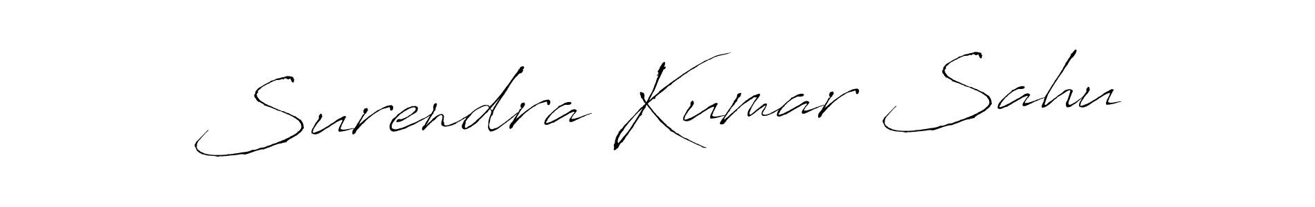 It looks lik you need a new signature style for name Surendra Kumar Sahu. Design unique handwritten (Antro_Vectra) signature with our free signature maker in just a few clicks. Surendra Kumar Sahu signature style 6 images and pictures png