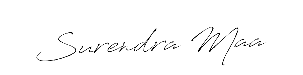 See photos of Surendra Maa official signature by Spectra . Check more albums & portfolios. Read reviews & check more about Antro_Vectra font. Surendra Maa signature style 6 images and pictures png