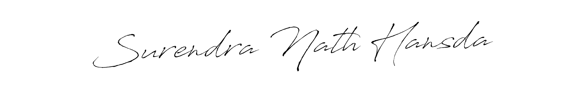 You can use this online signature creator to create a handwritten signature for the name Surendra Nath Hansda. This is the best online autograph maker. Surendra Nath Hansda signature style 6 images and pictures png