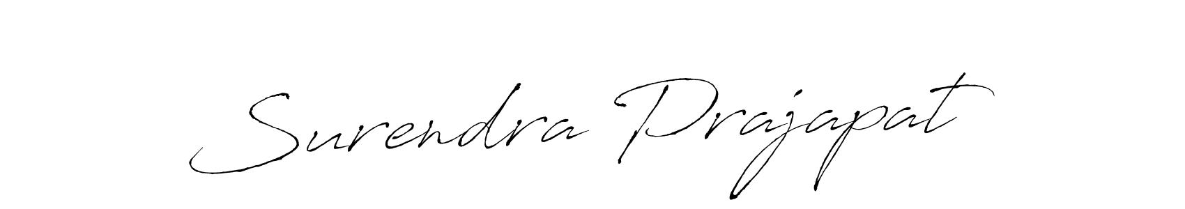 It looks lik you need a new signature style for name Surendra Prajapat. Design unique handwritten (Antro_Vectra) signature with our free signature maker in just a few clicks. Surendra Prajapat signature style 6 images and pictures png