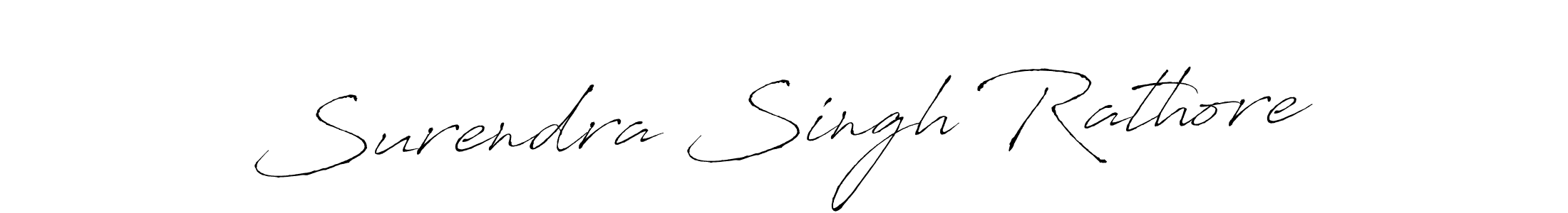 It looks lik you need a new signature style for name Surendra Singh Rathore. Design unique handwritten (Antro_Vectra) signature with our free signature maker in just a few clicks. Surendra Singh Rathore signature style 6 images and pictures png