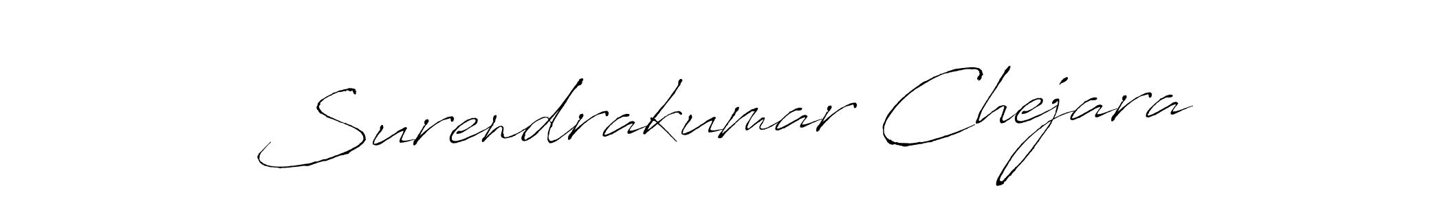 The best way (Antro_Vectra) to make a short signature is to pick only two or three words in your name. The name Surendrakumar Chejara include a total of six letters. For converting this name. Surendrakumar Chejara signature style 6 images and pictures png