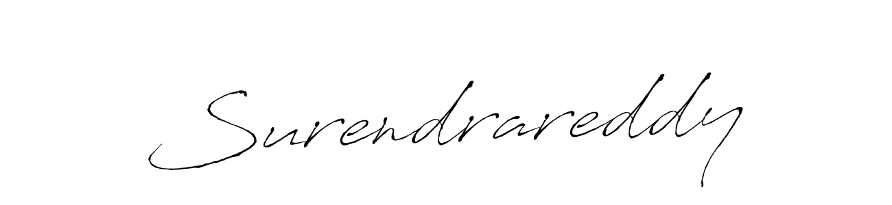 if you are searching for the best signature style for your name Surendrareddy. so please give up your signature search. here we have designed multiple signature styles  using Antro_Vectra. Surendrareddy signature style 6 images and pictures png