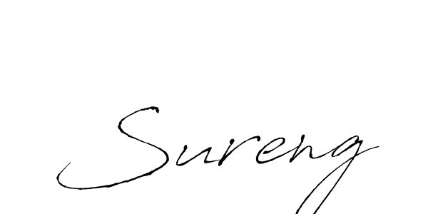 Also You can easily find your signature by using the search form. We will create Sureng name handwritten signature images for you free of cost using Antro_Vectra sign style. Sureng signature style 6 images and pictures png