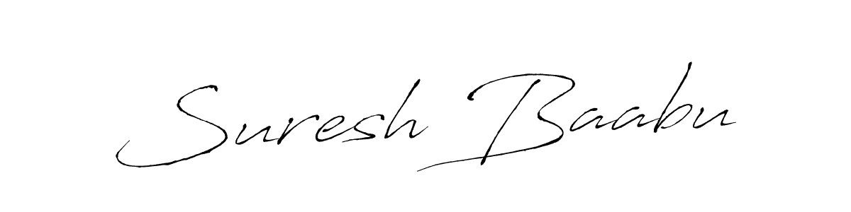 It looks lik you need a new signature style for name Suresh Baabu. Design unique handwritten (Antro_Vectra) signature with our free signature maker in just a few clicks. Suresh Baabu signature style 6 images and pictures png