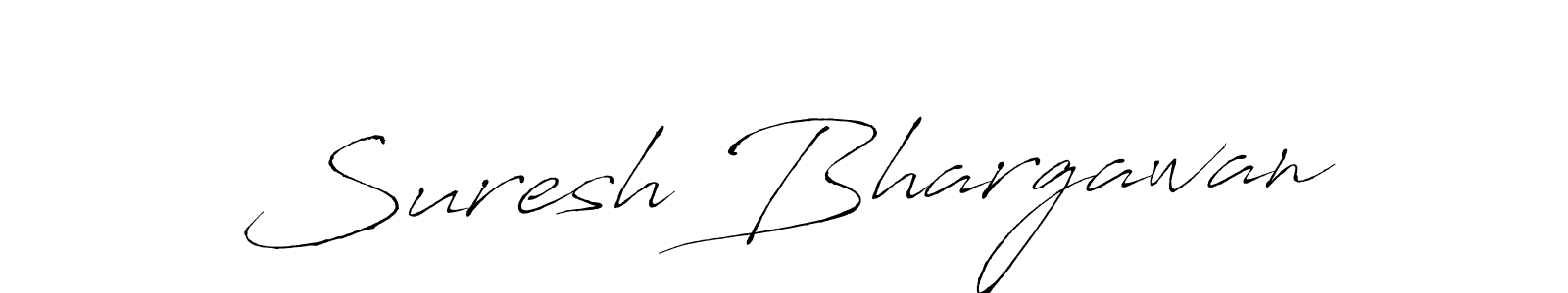 Design your own signature with our free online signature maker. With this signature software, you can create a handwritten (Antro_Vectra) signature for name Suresh Bhargawan. Suresh Bhargawan signature style 6 images and pictures png