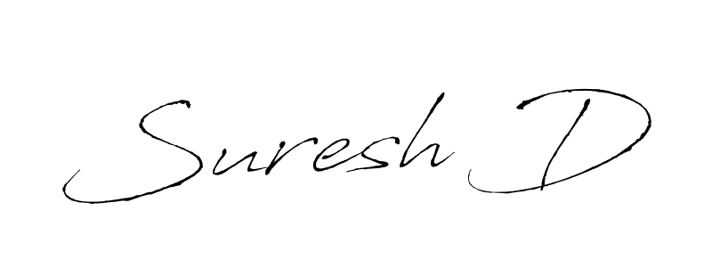 You should practise on your own different ways (Antro_Vectra) to write your name (Suresh D) in signature. don't let someone else do it for you. Suresh D signature style 6 images and pictures png