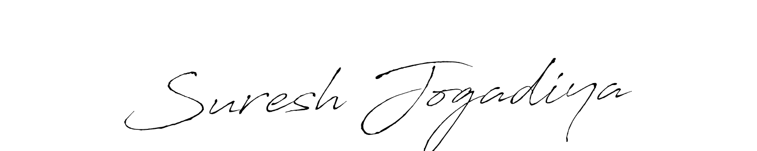 Create a beautiful signature design for name Suresh Jogadiya. With this signature (Antro_Vectra) fonts, you can make a handwritten signature for free. Suresh Jogadiya signature style 6 images and pictures png