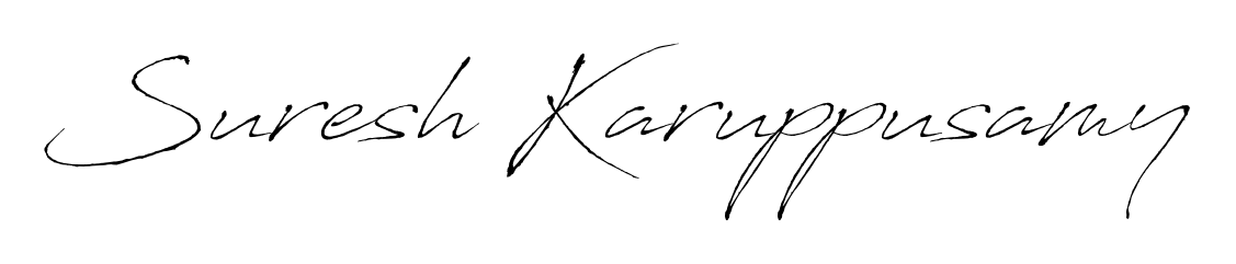 An effortless, minimalist signature concept for Suresh Karuppusamy using Antro_Vectra design. Clean lines that look great on any document. Suresh Karuppusamy signature style 6 images and pictures png