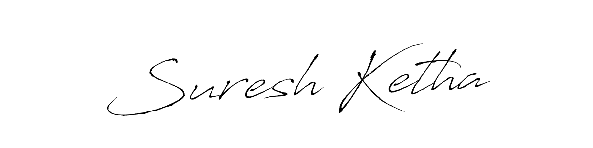 Antro_Vectra is a professional signature style that is perfect for those who want to add a touch of class to their signature. It is also a great choice for those who want to make their signature more unique. Get Suresh Ketha name to fancy signature for free. Suresh Ketha signature style 6 images and pictures png