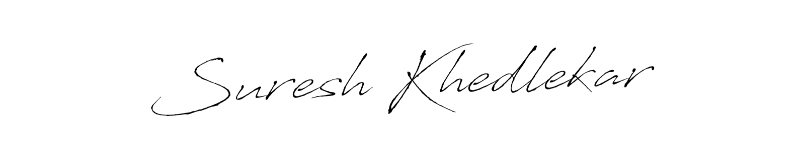 Also we have Suresh Khedlekar name is the best signature style. Create professional handwritten signature collection using Antro_Vectra autograph style. Suresh Khedlekar signature style 6 images and pictures png