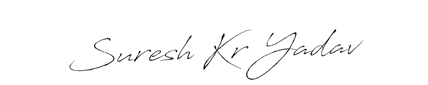 Also we have Suresh Kr Yadav name is the best signature style. Create professional handwritten signature collection using Antro_Vectra autograph style. Suresh Kr Yadav signature style 6 images and pictures png