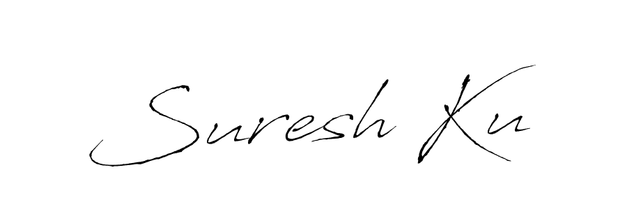 Design your own signature with our free online signature maker. With this signature software, you can create a handwritten (Antro_Vectra) signature for name Suresh Ku. Suresh Ku signature style 6 images and pictures png