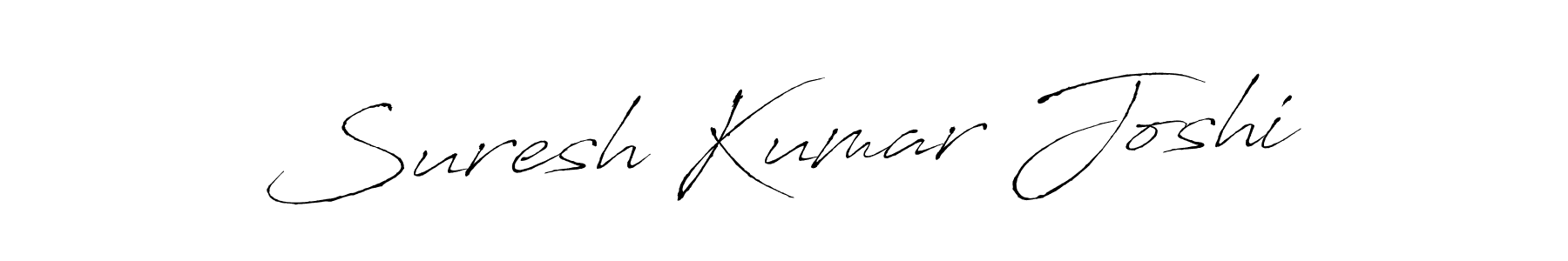 Design your own signature with our free online signature maker. With this signature software, you can create a handwritten (Antro_Vectra) signature for name Suresh Kumar Joshi. Suresh Kumar Joshi signature style 6 images and pictures png